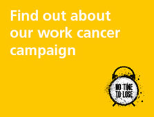IOSH No Time to Lose workplace cancer campaign